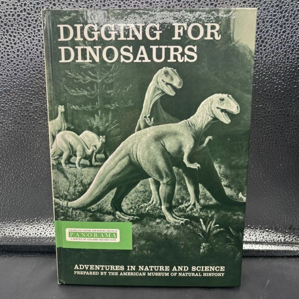 1960 Digging For Dinosaurs Museum Natural History slides, Walter Cronkite record